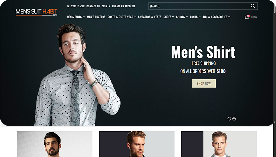 Men’s Suit Habit